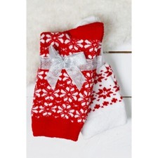 Womens Winter Christmas Socks (2 Pair) Comfy Winter (with tags)
