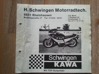 SCHWINGEN KAWA PROSPEKT 