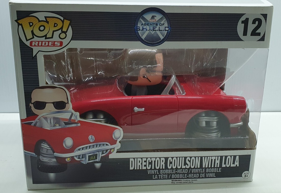 アメコミ Pop! RIDES 12 DIRECTOR COULSON WITH LOLA Marvel Rides Director Coulson with Lola #12 Funko Pop Vinyl