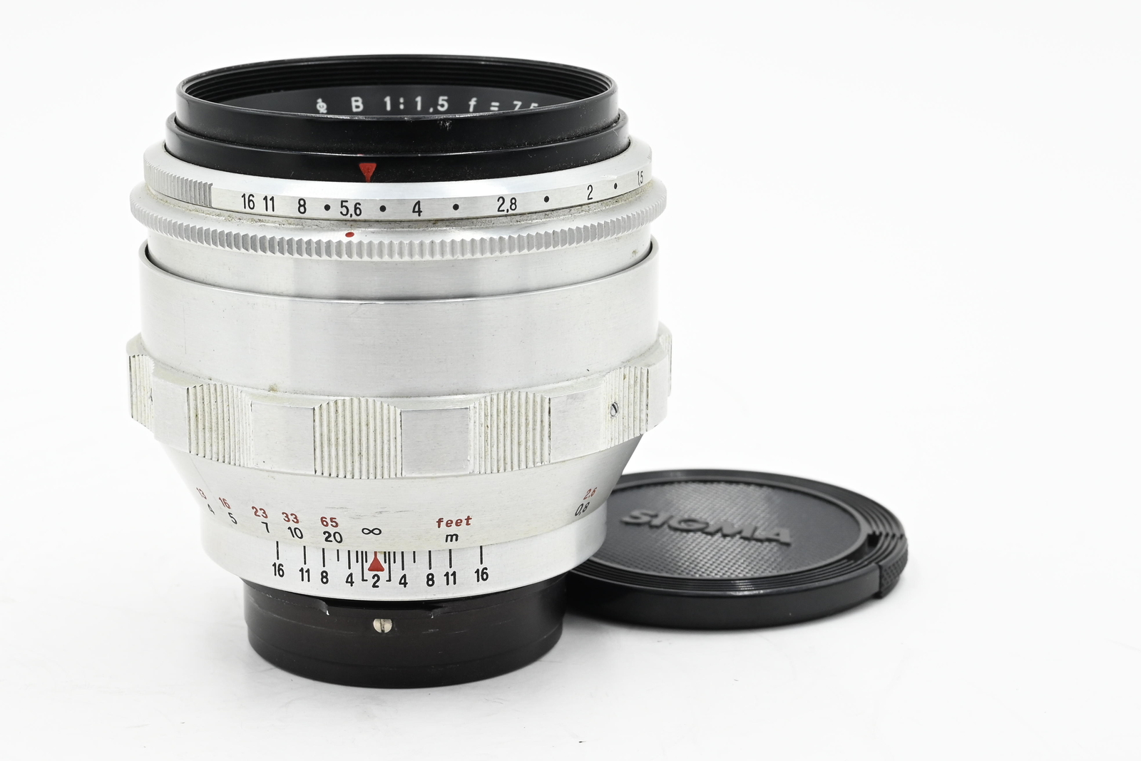 Carl Zeiss Jena 75mm f1.5 B Lens for Praktina Camera Read Description #662