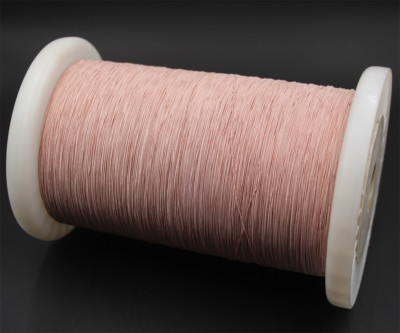 50m Litz wire, 0.05mm x 10 strands, single layer insulation, 10/44