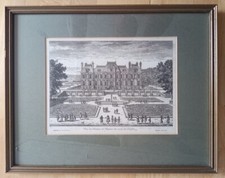 Château de Maison du Coste du Jardin IMPRESSION I. Mariette, Gravure Perelle