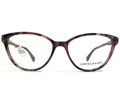 Longchamp Eyeglasses Frames LO2615 219 Purple Tortoise Cat  display picture 1