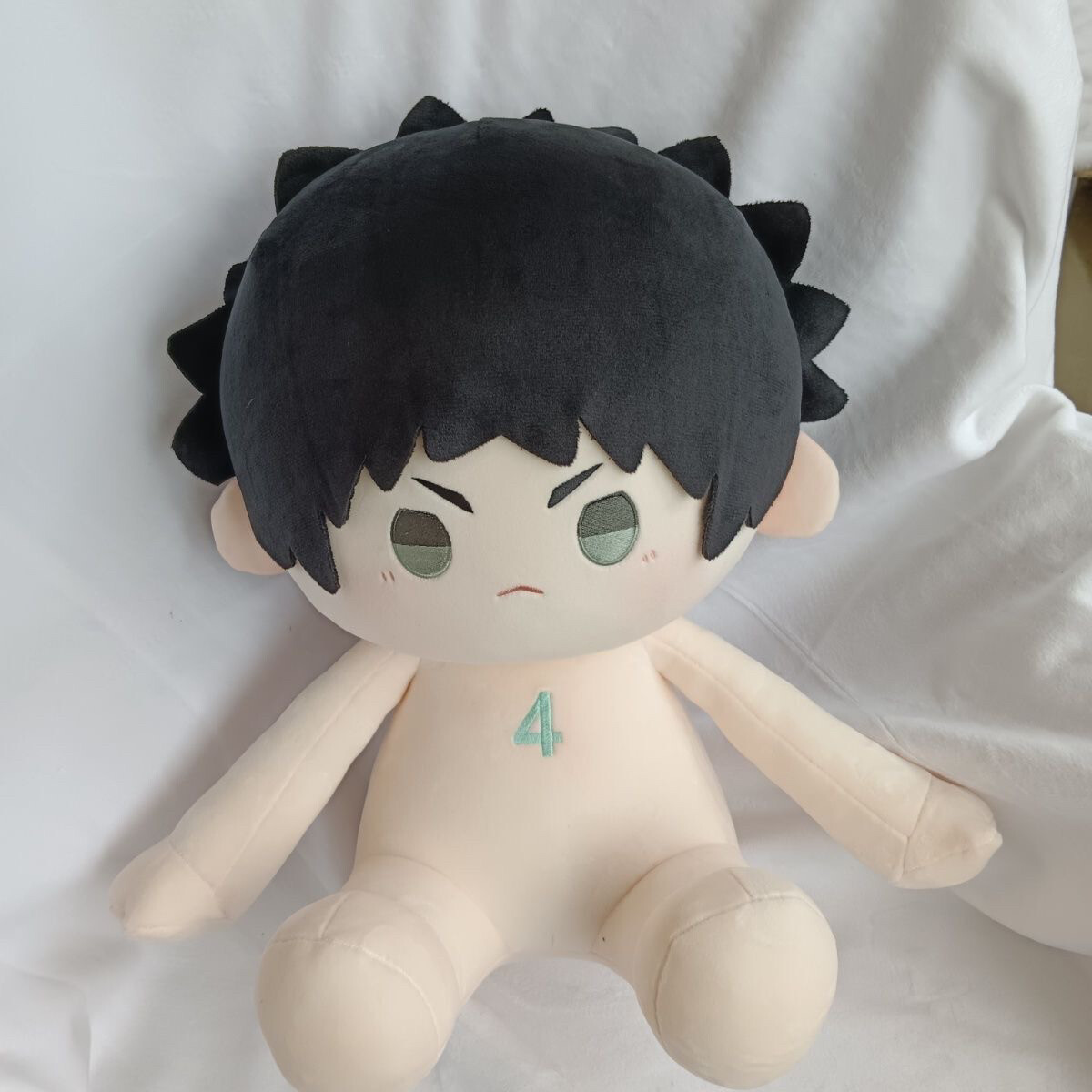 ¡¡Haikyuu!! Muñeca de peluche Hajime Iwaizumi Anime Algodón Bebé Desnudo Cospaly Regalo