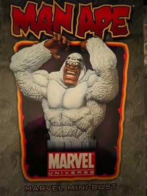 Bowen Marvel Man Ape Mini-Bust 686/1000
