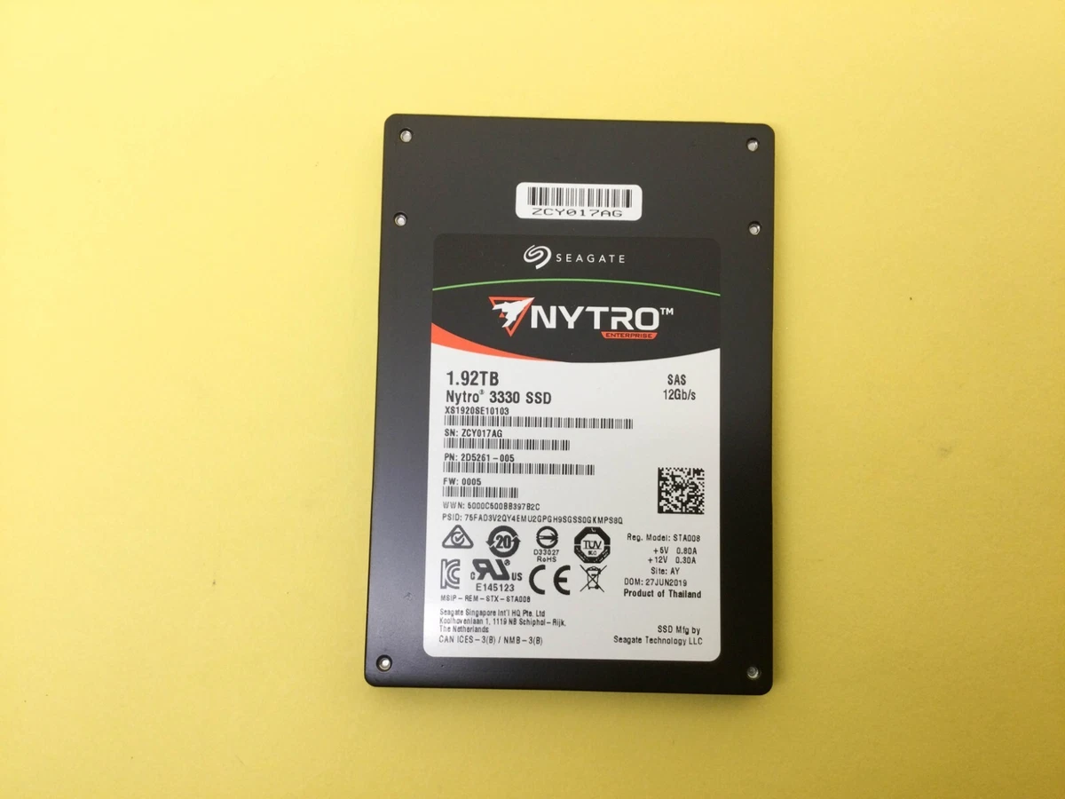 Seagate nytro best sale 3330