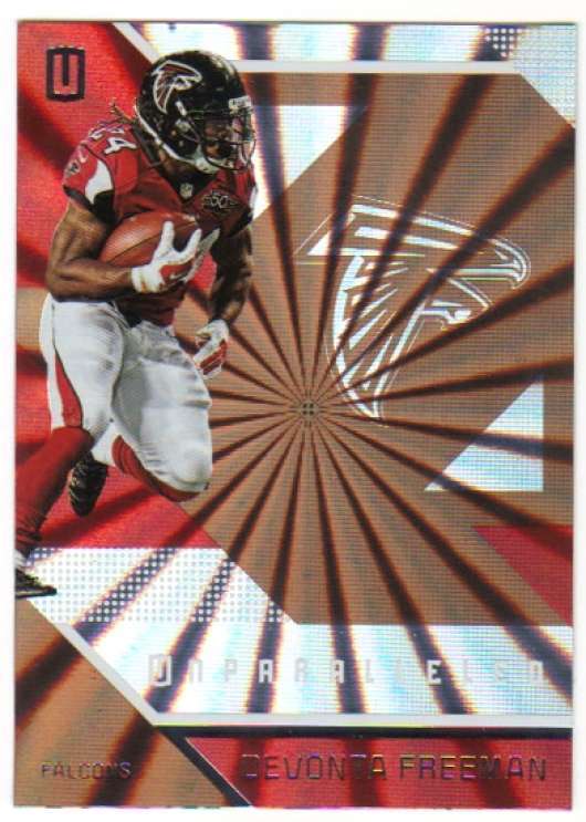 2016 Panini Unparalleled Rainbow Spokes Pattern #140 Devonta Freeman Falcons