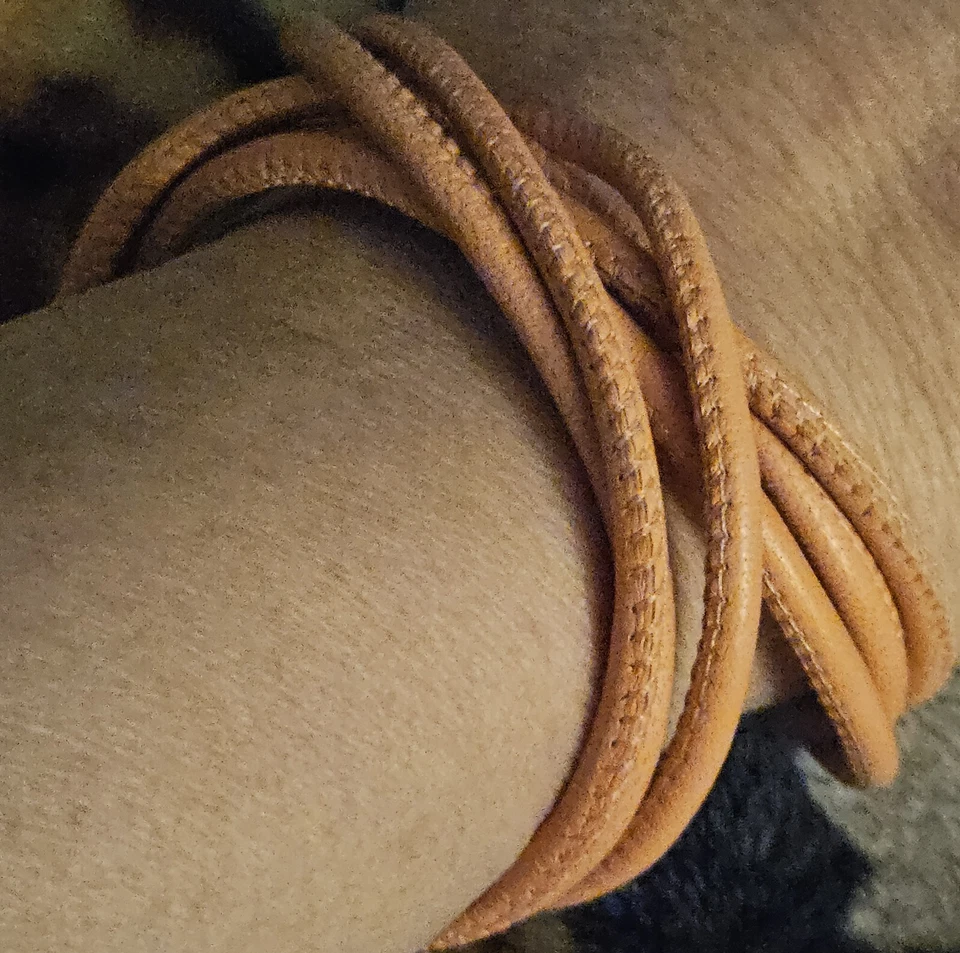 Correa de cuero sin fin Foto 4 de 4