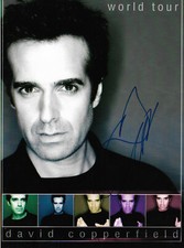 David Copperfield "Magier" Autogramm signed 20x30 cm Bild