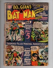 DC Comics Batman Volume 1 Book #185 November 1966 Lower  Grade