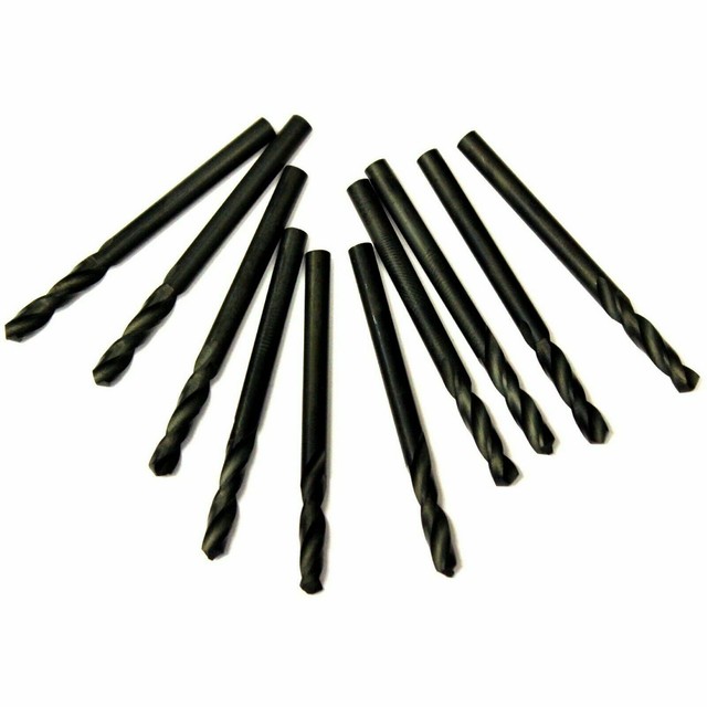 50 x 5.5mm Stubby Stub Precision HSS Metal & PVC Drill Bits (Bulk Pack