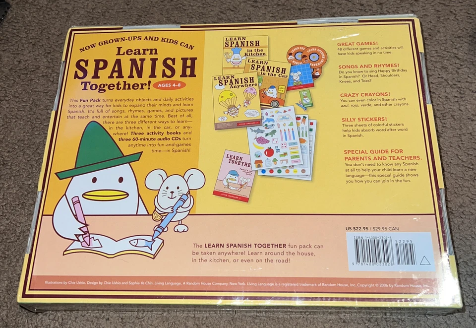 Learn Spanish Together Learn Together Paperback Living Language NEW Books & Cd’s - Image 2 of 2