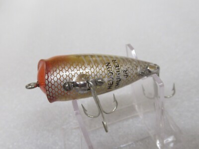 Vintage Heddon Chugger Jr Yellow Shore 2-1/4