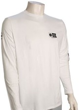 Salty Crew Thrill Seekers SS Rash Guard - White - New