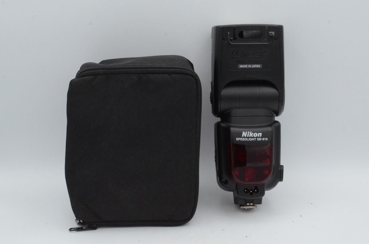 Nikon SB-910 i-TTL Speedlight Hot Shoe Mount SLR Camera Flash with 
