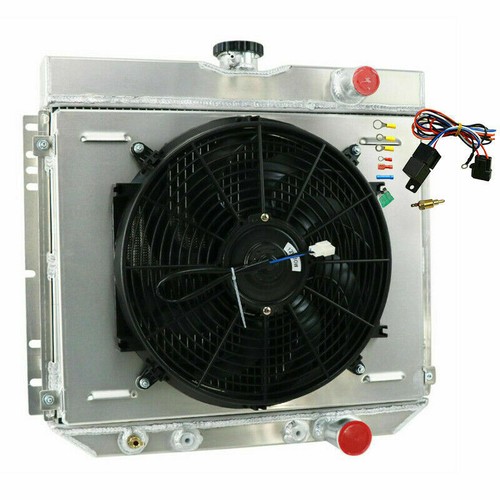 For 19631970 Ford LTD Mustang FAIRLANE/ MERCURY COUGAR 4Row Radiator Shroud Fan