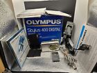 Olympus Stylus 400 Digital 4Mp Camera UnTested Silver Retro Camera See Pics