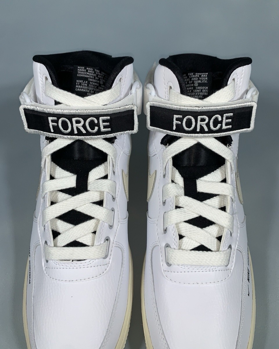 Nike Air Force 1 High Utility Retro White Black Cream AJ7311