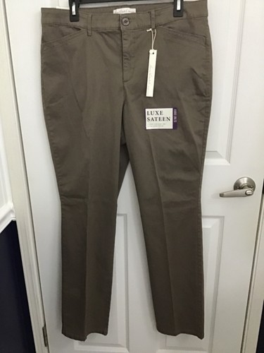 Gloria Vanderbilt Khaki Unltd. Women's Pants NWT 12 Average | eBay
