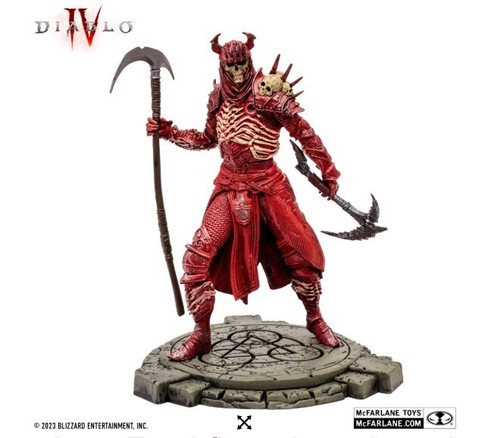 Mcfarlane Toys Diablo 4 Barbarian Blood Necromancer 2Pk Gold Label (open box) - Picture 10 of 12
