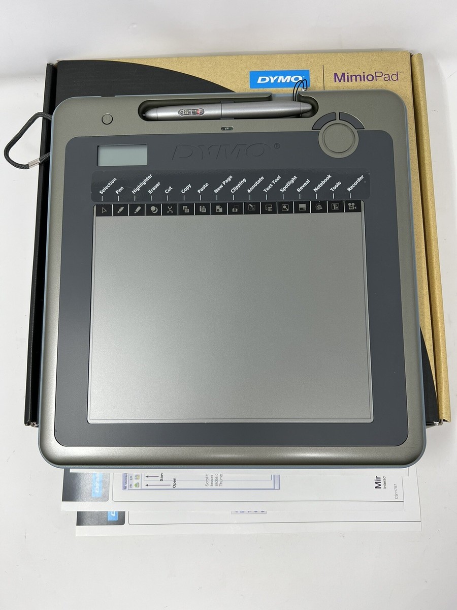 Dymo Mimio Pad RCK-M01 Wireless Interactive Graphic Pen Tablet | eBay