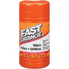 Permatex Fast Orange Hand Cleaning Wipes - Convenient, Portable, and Powerful