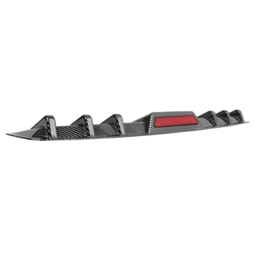 Carbon Fiber Rear Bumper Diffuser Splitter w/LED Tail Light For Toyota Corolla - Picture 15 of 20