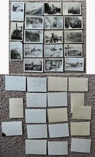 WORLD WAR II 1940S ARMY ARCHIVES LOT OF 30 ORIGINAL PHOTOS ID/INFO ON SOME BACKS