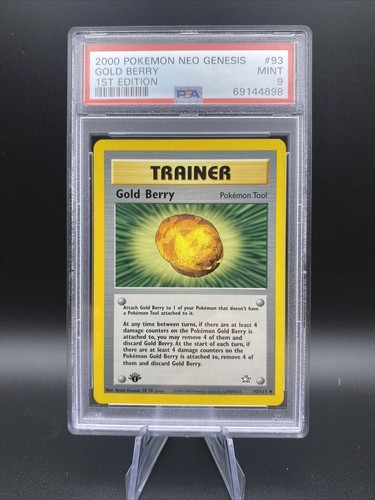 Gold Berry (1st Edition) graded PSA 9 for sale on eBay
