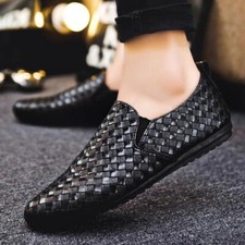 Mocasines De Cuero Elegante Marca De Lujo Para Hombre Zapatos De Vestir Formales