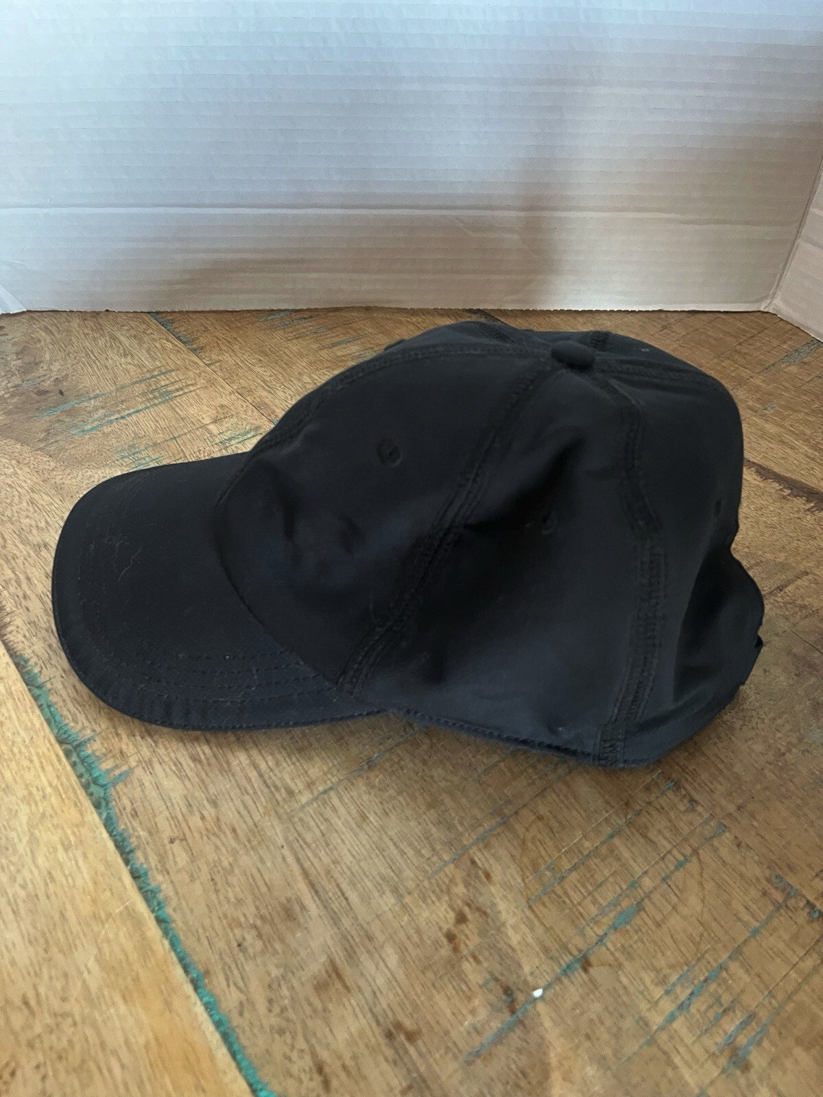 Solid Black Hat All In Motion Hat Adjustable Wome… - image 9