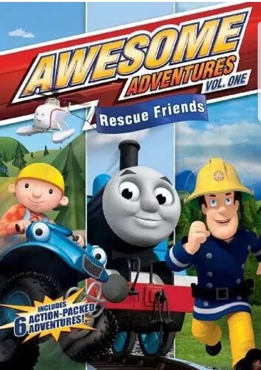 AWESOME ADVENTURES Vol. 1 Rescue Friends NEW/SEALED DVD○6