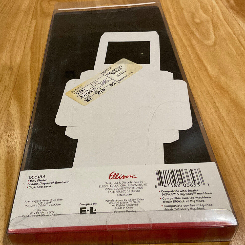 Sizzix Bigz XL (Extra Long) Die - Excellent Condition - 25 Diff