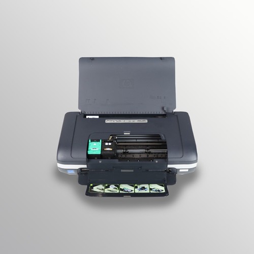HP Officejet H470 Mobiler Drucker / Portable / USB MINI Printer / Netzteil - Bild 2 von 4