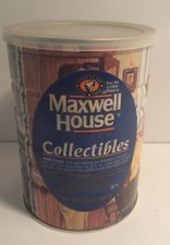 Maxwell House coffee collectibles tin can and lid S-6 