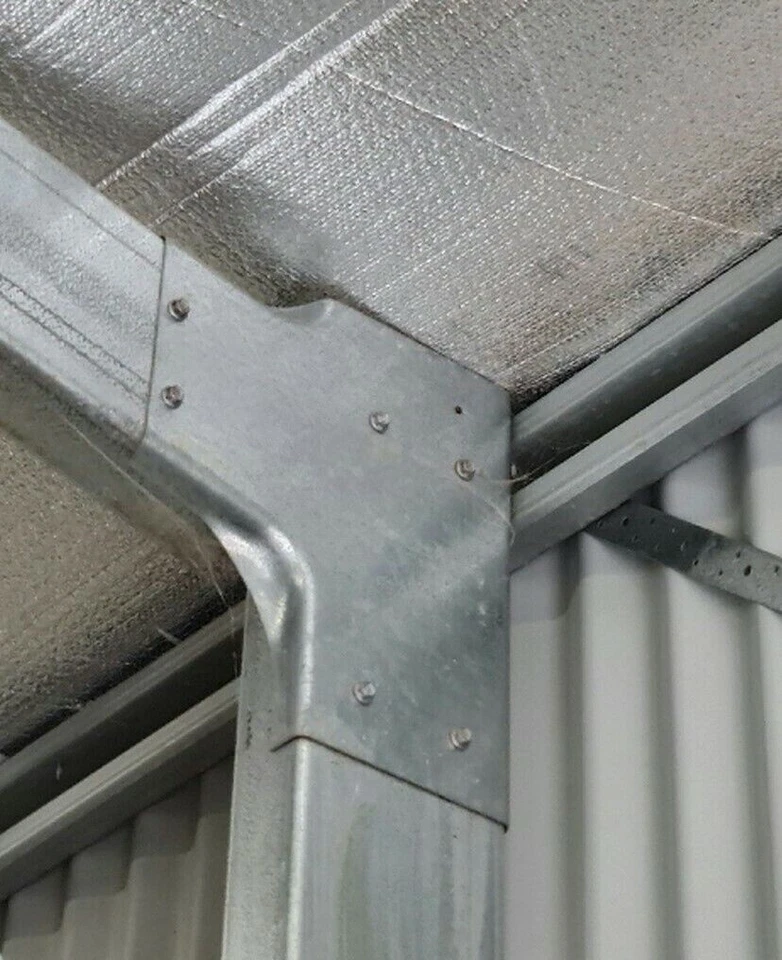 Pressed Shed Bracket SET, Apex/Haunch, 6" C Section/Purlin, Tek Screwed - Garage - image 2 of 4