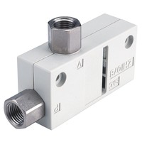 Smc Vacuum Ejector, Inline, Box Style With 1/8 Npt Pressure Port Size And Smc Vacuum Ejector, Inline, Box Style With 1/8 Npt Pressure Port Size And