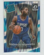 2017-18 Panini Donruss Optic # 194 Sindarius Thornwell RC Shock Prizm Parallel  