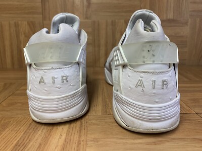 RARE? Nike Air Flight Huarache Low White Leather Ostrich  display picture 1