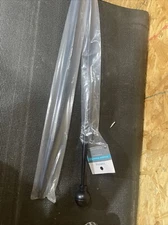 Zenna Home Window Curtain Rod, Easy Install Twist and Shout Telescoping Tension