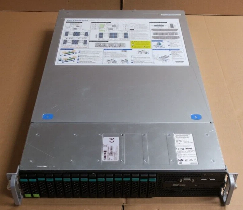 Intel R2208WTTYSR Terra 7220 G2 Server 2x 14C E5-2690v4 768GB RAM 16x 2.5" Bay - Image 2 of 4