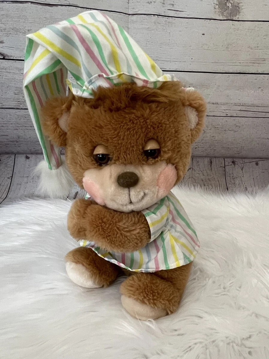 Vintage 1985 Fisher Price Teddy Beddy Bear Bedtime Plush Quaker Oats 10