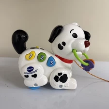 Vtech Pull & Sing Puppy Lights sound Learning Baby Toddler 10" Toy 