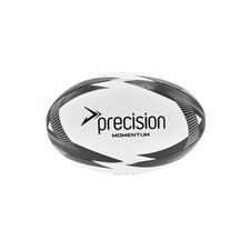 Precision Momentum Rugby Training Ball 5 White/Black/Grey 5 White/Black/Grey
