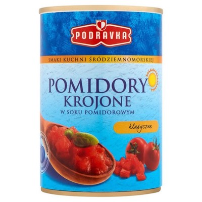 3850104238802 Podravka Smaki kuchni śródziemnomorskiej Pomidory krojone w soku p