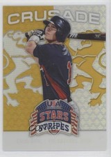 2015 Panini Stars and Stripes Crusade Gold 10/25 David Dahl #29 n1u