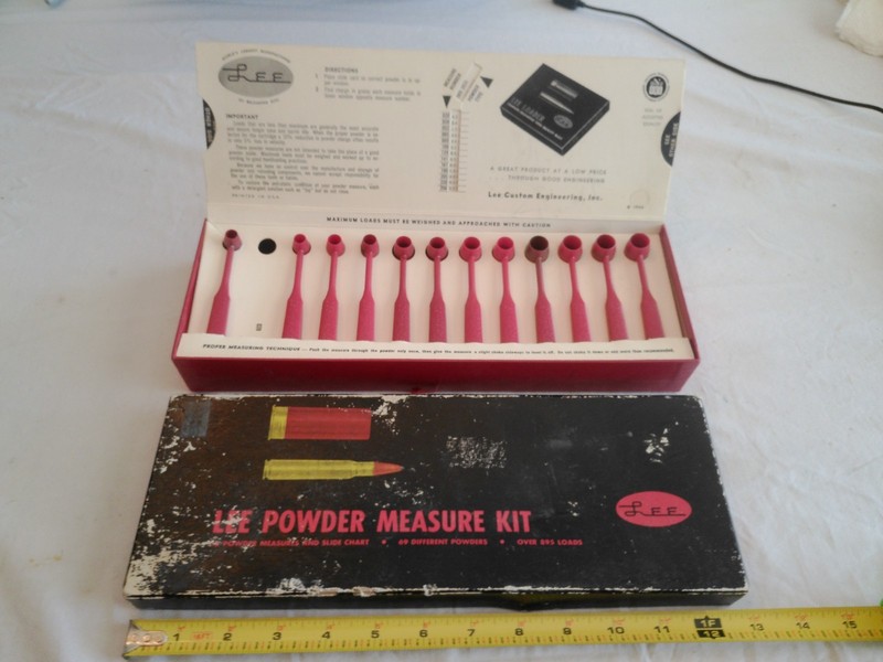 Lee Powder Measure Kit Use With Smoleless Reloading Powders