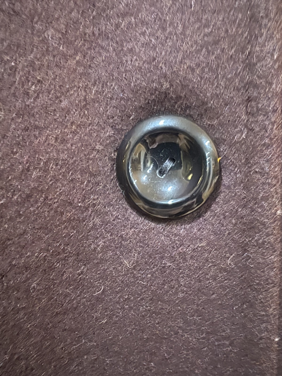 VTG STERLINGWEAR OF BOSTON Womens Pea Coat Wool Brown Made in USA Sz L