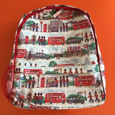 Cath Kidston Kids London Scene Soldier Bus Taxi Print Backpack