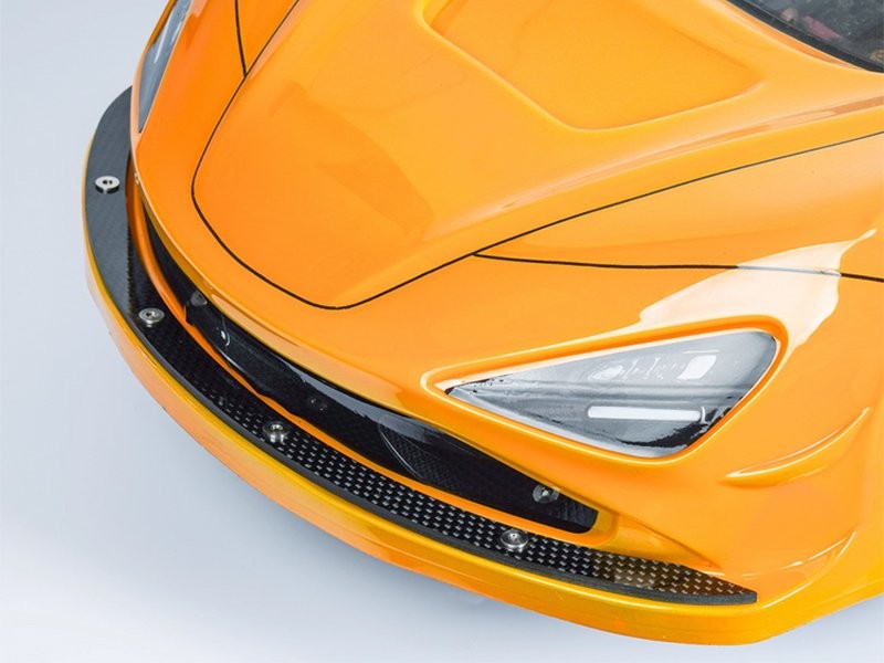 Splitter Anteriore In Fibra Di Carbonio Per Armma 1/7, BittyDesign Seven65, Scorched Parts RC
